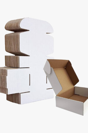 Corrugated Box 4x4x1.5 White 3ply