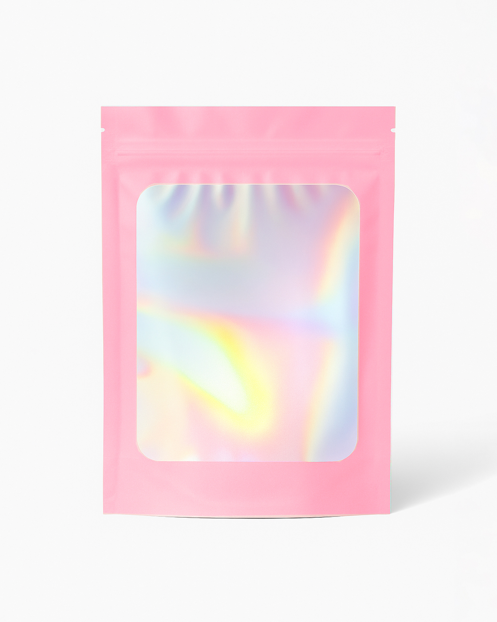 Pink Reusable Sealed Zipper Bags 12X7.5 CM